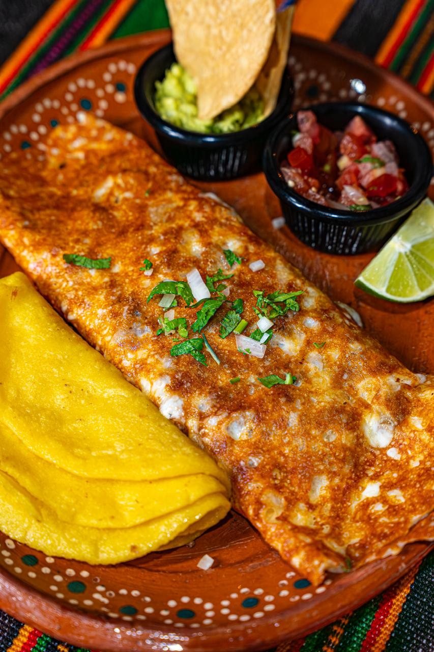 Quesadilla y especialidades de la cocina mexicana